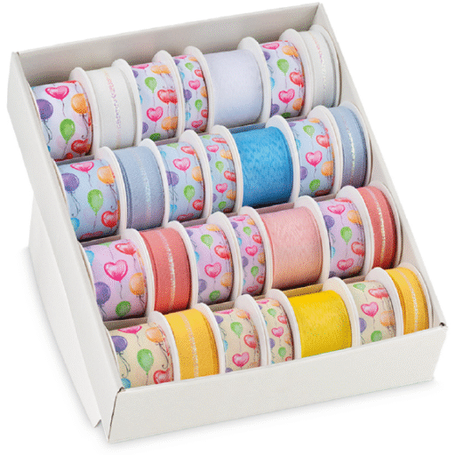 ESP.28 BOBINE NASTRO TESSUTO PARTY AS.TE