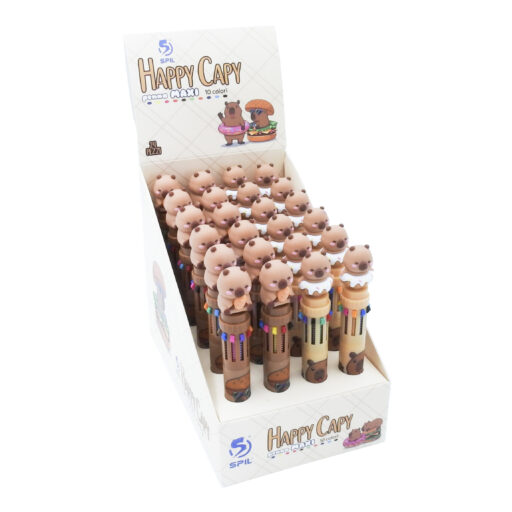 CF 12 MAXI PENNA 10 COL HAPPY CAPY