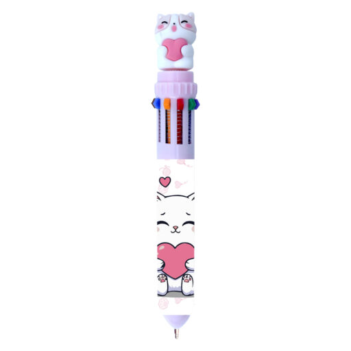 ESP 12 PENNA 10 COLORI CUTE MIAO