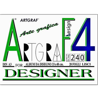 BLOCCO ARTGRAF F4 33X48 FG.20 RIQUADRATO