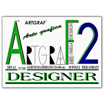 BLOCCO ARTGRAF F2 33X48 FG 10 SQUADRATO